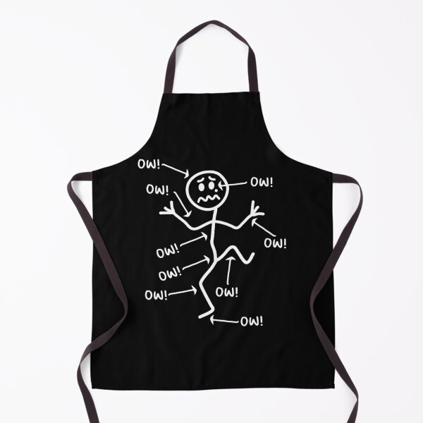 Item preview, Ow Ow Ow Stick Character Figure Chronic Pain designed and sold by kimhernandez.