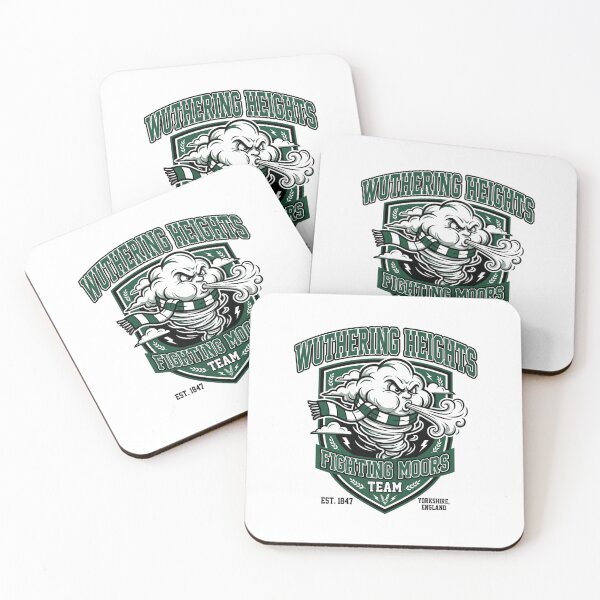 Item preview, Wuthering Heights Fighting Moors Team Est 1847 Academy Crest designed and sold by Fenay Designs.