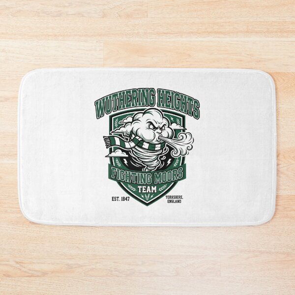 Item preview, Wuthering Heights Fighting Moors Team Est 1847 Academy Crest designed and sold by Fenay Designs.