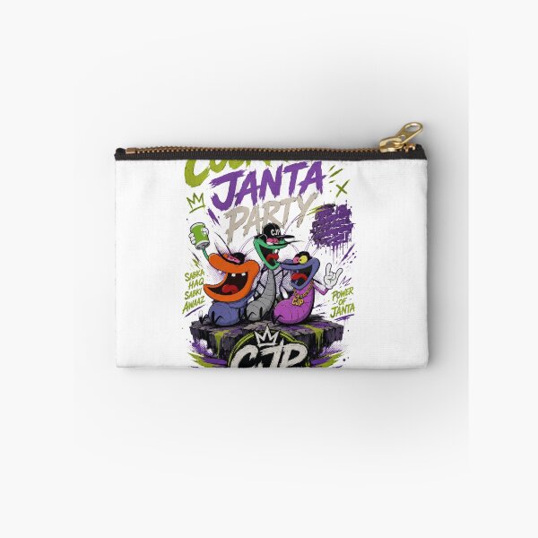 Item preview, Cockroach Janta Party Graffiti Cartoon Streetwear Design designed and sold by ZenvyraLab.