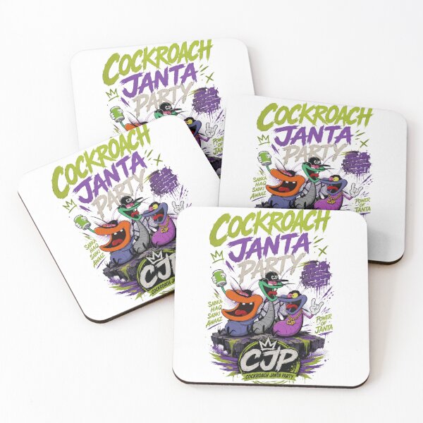 Item preview, Cockroach Janta Party Graffiti Cartoon Streetwear Design designed and sold by ZenvyraLab.