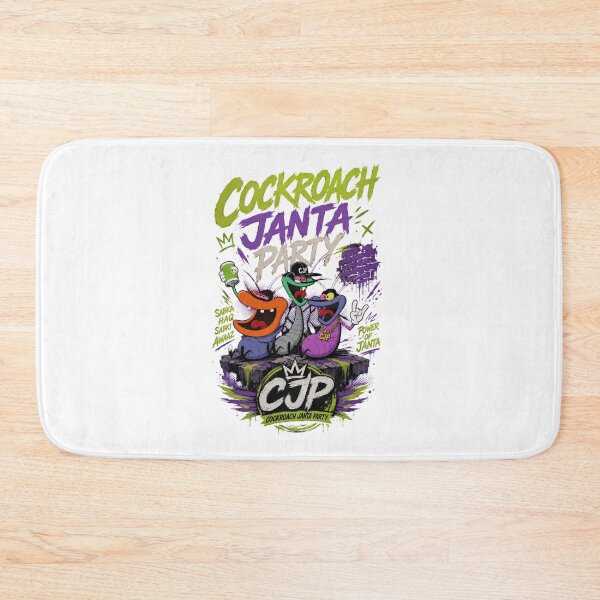 Item preview, Cockroach Janta Party Graffiti Cartoon Streetwear Design designed and sold by ZenvyraLab.
