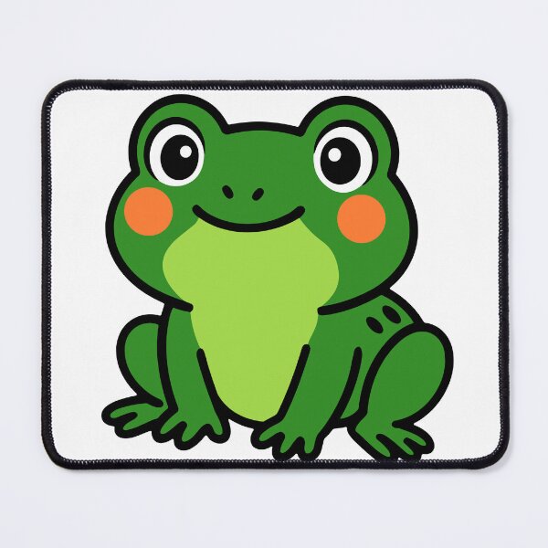 Item preview, Cute Kawaii Frog Cartoon designed and sold by Krincydigitalart.