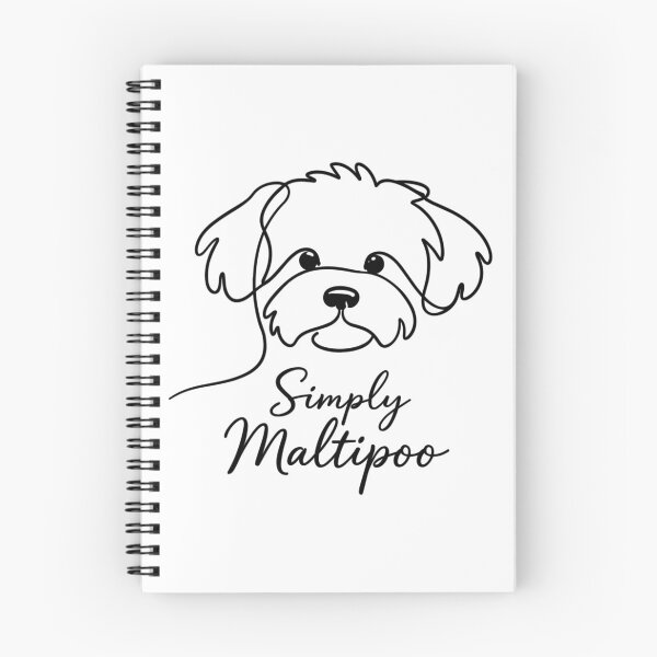 Item preview, Simply Maltipoo – Minimalist Dog Design designed and sold by Pineapple-Tree.