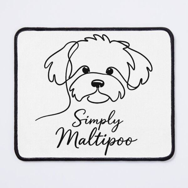Item preview, Simply Maltipoo – Minimalist Dog Design designed and sold by Pineapple-Tree.