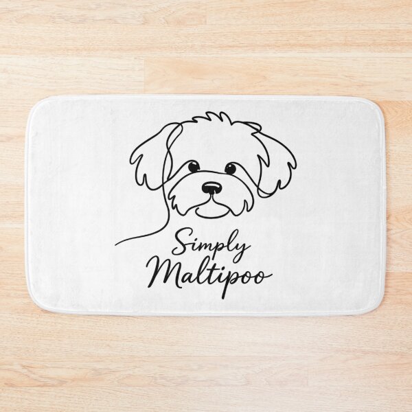 Item preview, Simply Maltipoo – Minimalist Dog Design designed and sold by Pineapple-Tree.