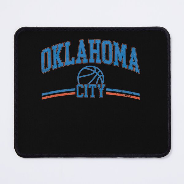 Item preview, OKC Lightning Bolt Basketball Graphic Poster Design Today designed and sold by JayLagwe.