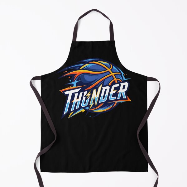 Item preview, Thunder Motion Emblem Basketball Graphic Poster Design Today designed and sold by RueBonnerd.