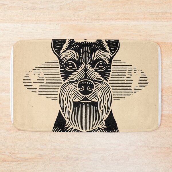 Item preview, Stylized Schnauzer Portrait designed and sold by lautir.