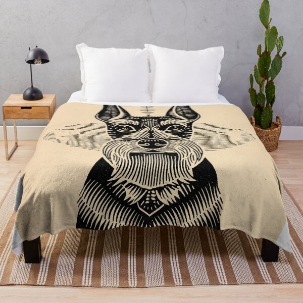 Item preview, Stylized Schnauzer Portrait designed and sold by lautir.