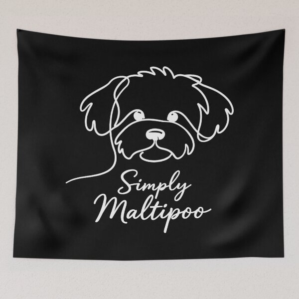 Item preview, Simply Maltipoo – Minimalist Dog Design designed and sold by Pineapple-Tree.