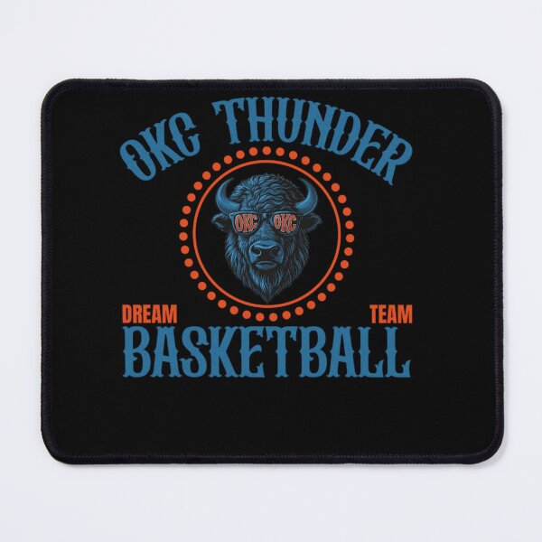 Item preview, Thunder Champions Trophy Basketball Graphic Poster Design Today designed and sold by JayLagwe.