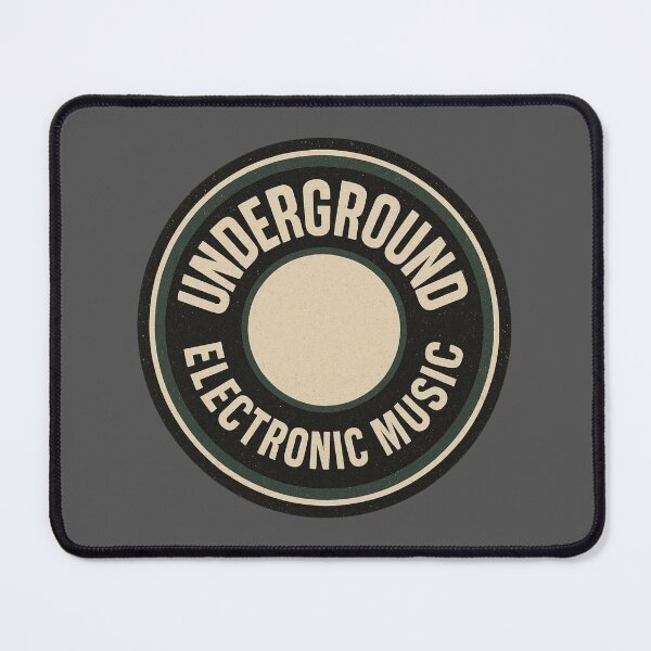 Item preview, Underground Electronic Music Design | Minimal Rave Culture Graphic designed and sold by |TRSSHOP|.