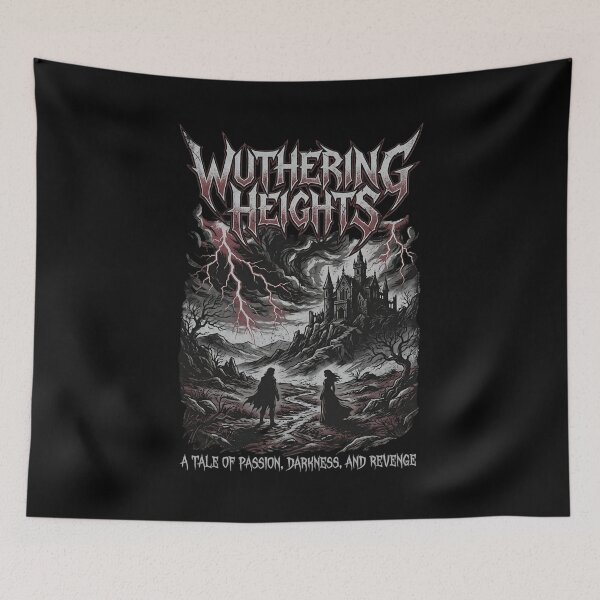 Item preview, Wuthering Heights A Tale Of Passion Darkness And Revenge Stormy Castle designed and sold by Fenay Designs.