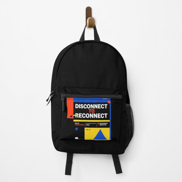 Item preview, Disconnect to Reconnect: Bauhaus Geometric Poster designed and sold by artlife4.