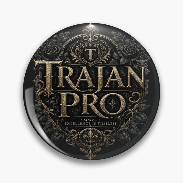 Item preview, Trajan Pro Classic Gothic Luxury Vintage Typography designed and sold by  AureliusX.