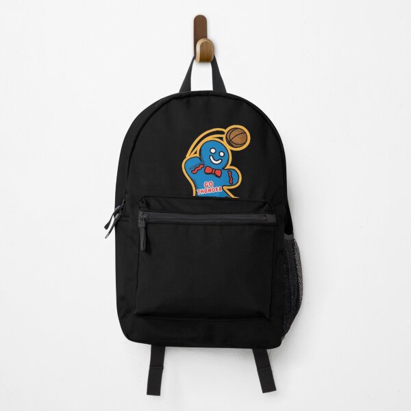 Item preview, Thunder Gingerbread Mascot Holiday Basketball Graphic Poster Design designed and sold by RueBonnerd.
