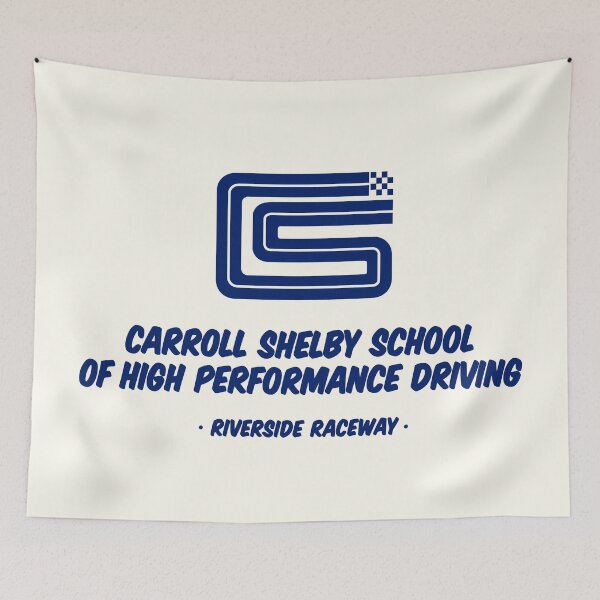 Item preview, 1962 Carroll Shelby School of High Performance Driving - blue print designed and sold by retropetrol.