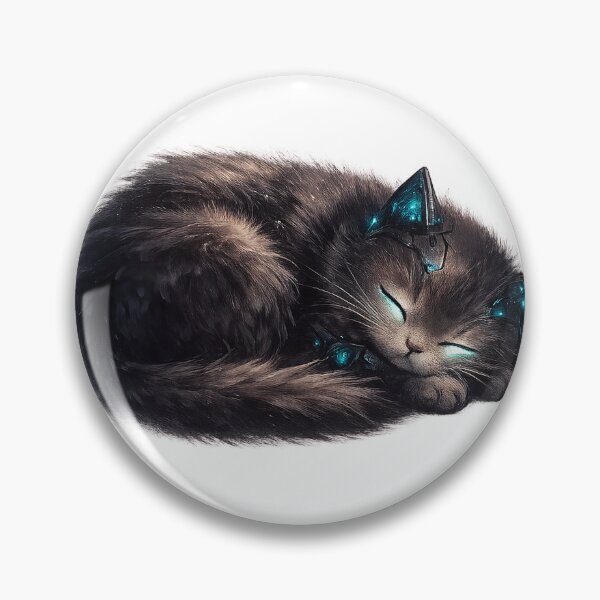 Item preview, Sleepy Cybercat designed and sold by ElijahTheOne.