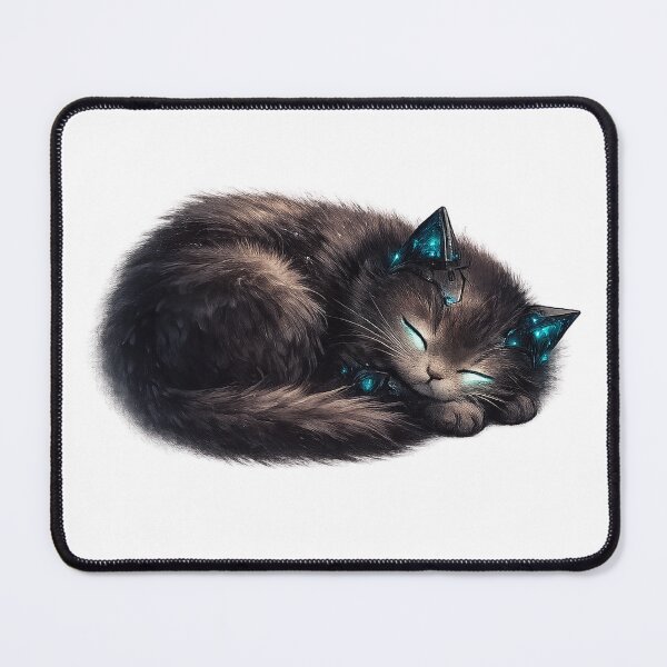 Item preview, Sleepy Cybercat designed and sold by ElijahTheOne.
