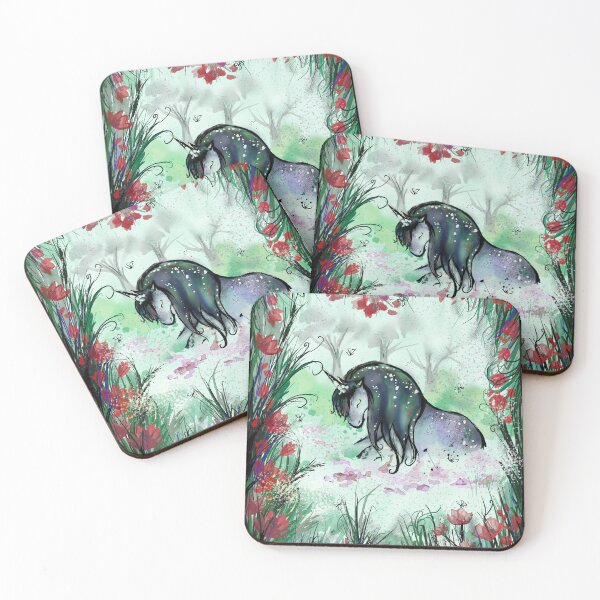 Item preview, Magical Unicorn in a Flower Field  designed and sold by Rakfana&Gabriel.artist.