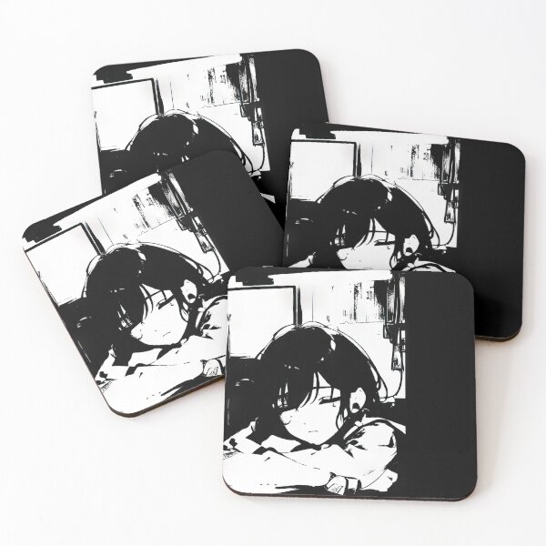 Item preview, Lofi Study Manga Anime Girl Aesthetic Japan #636 designed and sold by mika-gallery.