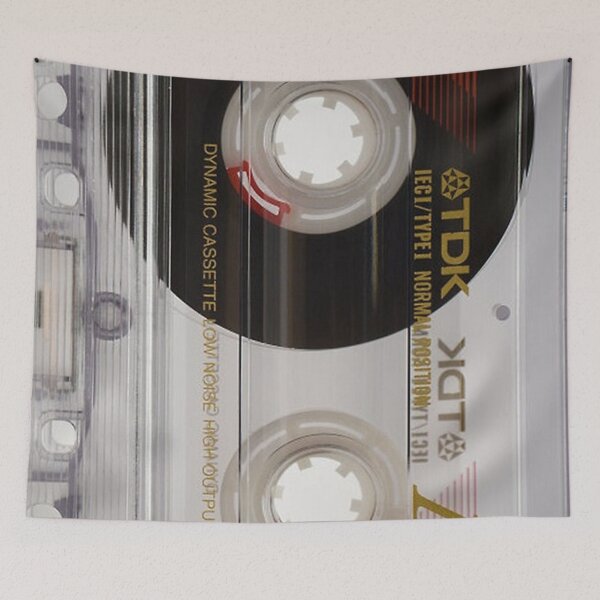 Item preview, Poster Retro Cassette Tape 1980's designed and sold by Geraldineromero.