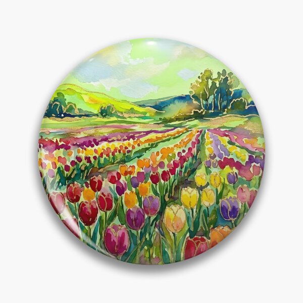 Item preview, Tulip field designed and sold by GraphicsClub.