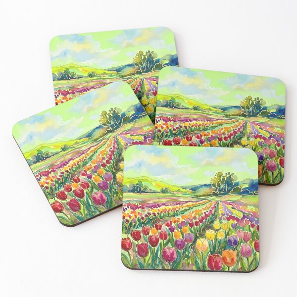 Item preview, Tulip field designed and sold by GraphicsClub.