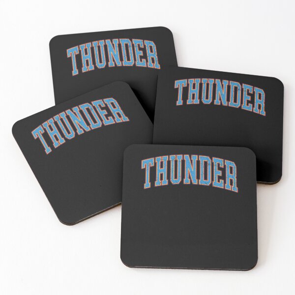 Item preview, Oklahoma Thunder Bold Letter Basketball Poster Design Today designed and sold by RueBonnerd.