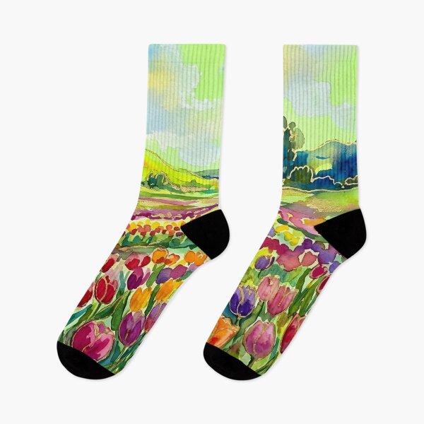Item preview, Tulip field designed and sold by GraphicsClub.
