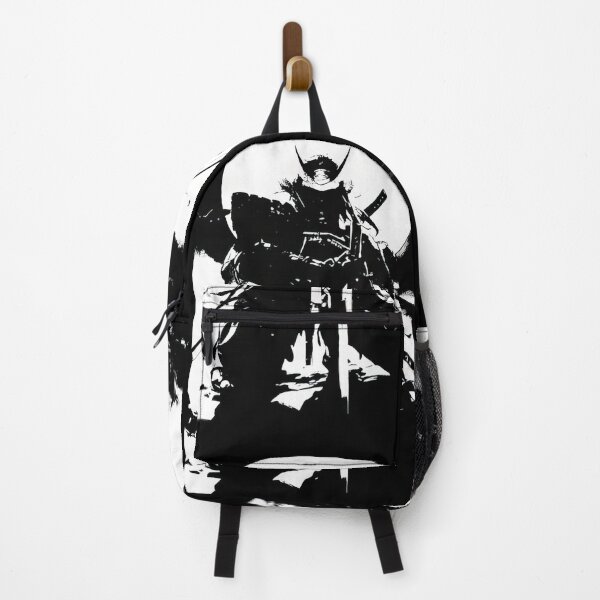Item preview, Japanese Samurai Warrior Anime Streetwear White #386 designed and sold by mika-gallery.