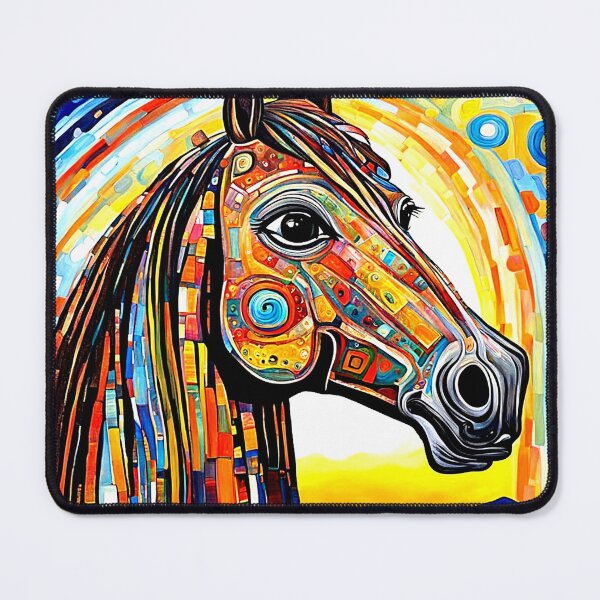 Item preview, Mosaic Horse Head designed and sold by George Hutton Hunter.