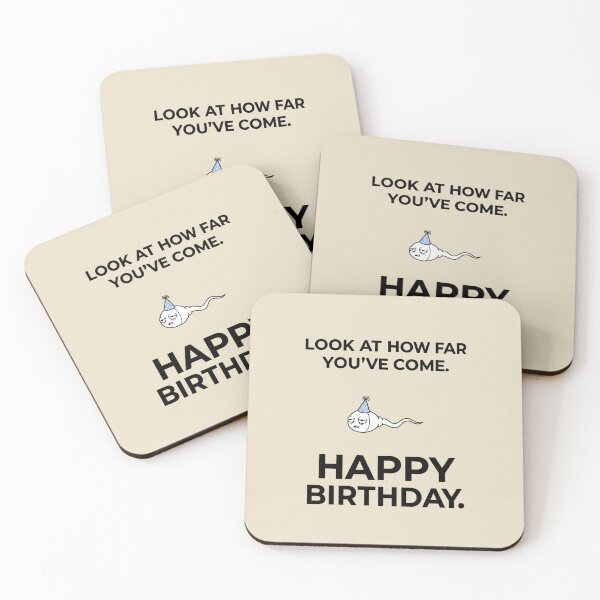 Item preview, Look At How Far You Have Come Funny Birthday designed and sold by dudelinart.