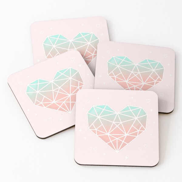 Item preview, Geometric Heart designed and sold by Krameri Creations.