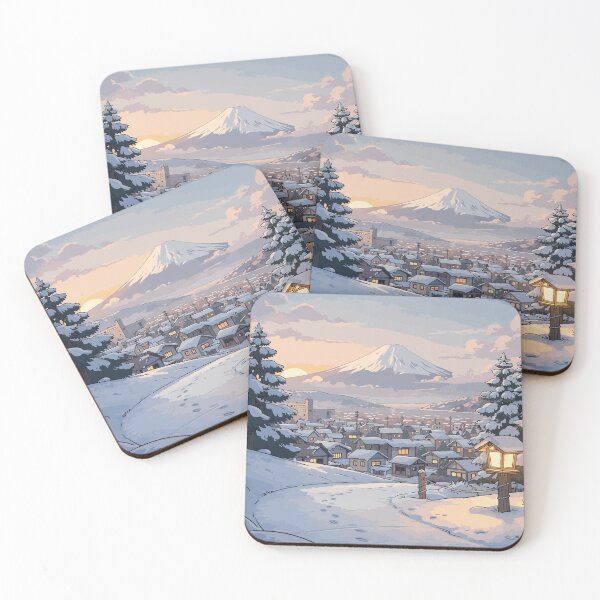 Item preview, A Quiet Winter Above the Town designed and sold by Anvc-Art.