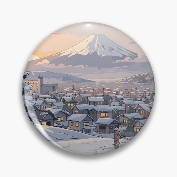 Item preview, A Quiet Winter Above the Town designed and sold by Anvc-Art.