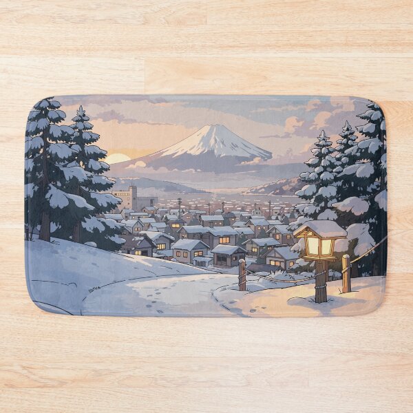Item preview, A Quiet Winter Above the Town designed and sold by Anvc-Art.