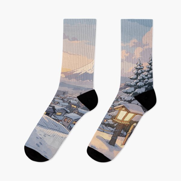 Item preview, A Quiet Winter Above the Town designed and sold by Anvc-Art.