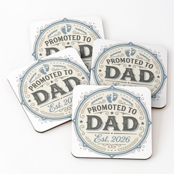 Item preview, Promoted to Dad Est. 2026 Gifts designed and sold by Roslet.