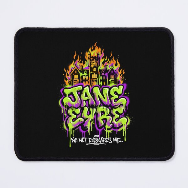 Item preview, Jane Eyre No Net Ensnares Me Graffiti Street Art Thornfield designed and sold by Fenay Designs.