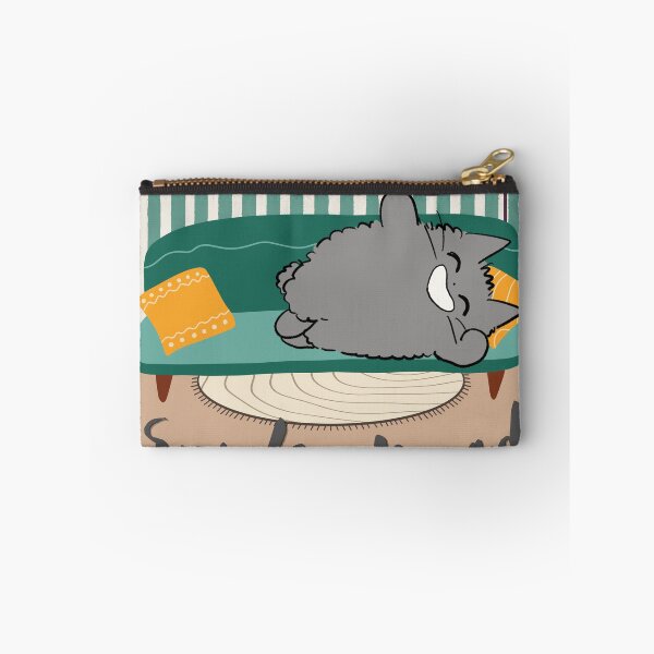 Item preview, Sunday Mood Cozy Cat Chilling on Sofa designed and sold by Atlasoloji.