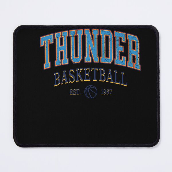 Item preview, Oklahoma Thunder Classic Letter Basketball Poster Design Today designed and sold by RueBonnerd.