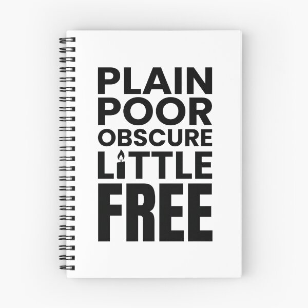 Item preview, Jane Eyre Plain Poor Obscure Little Free Subtle Quote Graphic designed and sold by Fenay Designs.