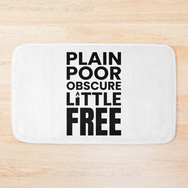 Item preview, Jane Eyre Plain Poor Obscure Little Free Subtle Quote Graphic designed and sold by Fenay Designs.