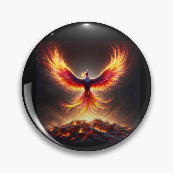 Item preview, A MYTHICAL PHOENIX REBIRTH designed and sold by Catalina Kate.