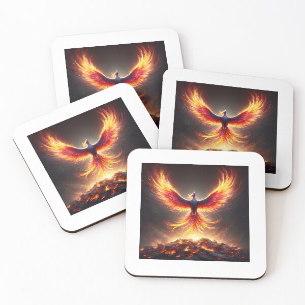 Item preview, A MYTHICAL PHOENIX REBIRTH designed and sold by Catalina Kate.