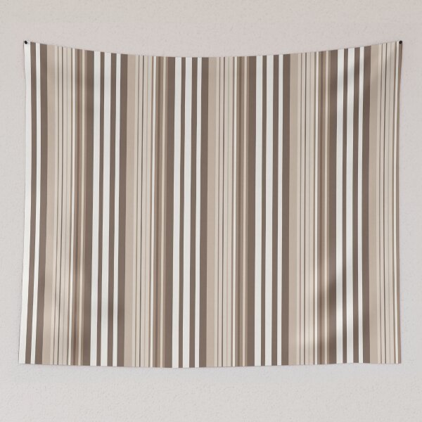 Item preview, Neutral Earth Tone Vertical Stripes Design  designed and sold by PatternTitan.