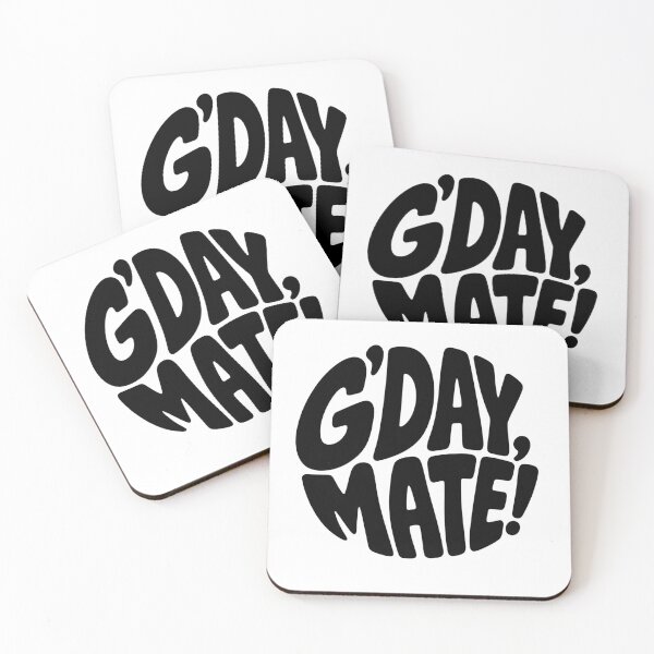 Item preview, G’day Mate – Classic Australian Slang Design designed and sold by SLGA-Designs.