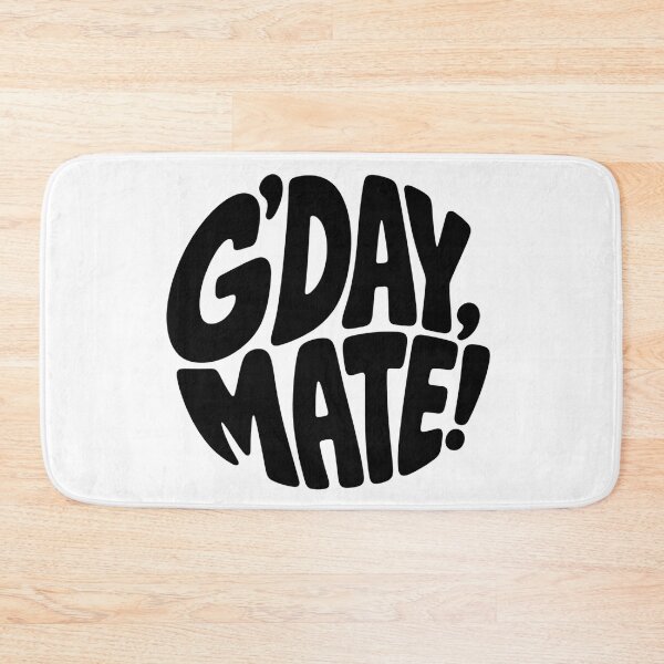 Item preview, G’day Mate – Classic Australian Slang Design designed and sold by SLGA-Designs.